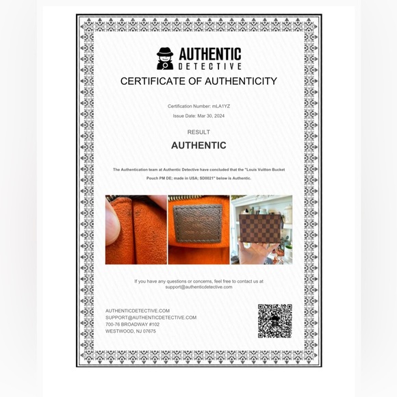 Louis Vuitton Bucket Pouch PM DE - Picture 3 of 15